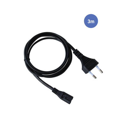 Câble 3m - SHUCKO Femelle - Prise Electrique