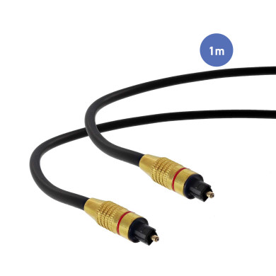 Câble Optique Pro Toslink 1m