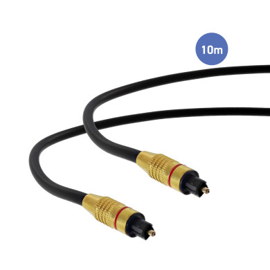 Câble Optique Pro Toslink 10m
