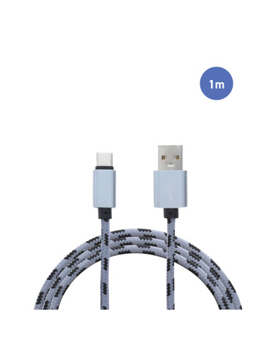 Câble USB A-USB C 1M BL