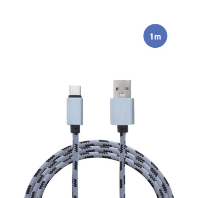 Câble USB A-USB C 1M BL