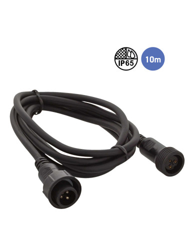 Câble 10m - IP DMX Mâle - IP DMX Femelle