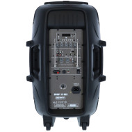 Sono Portable 15’’ sur Batterie + 1 Micro Main VHF + 1 Micro Serre-tête