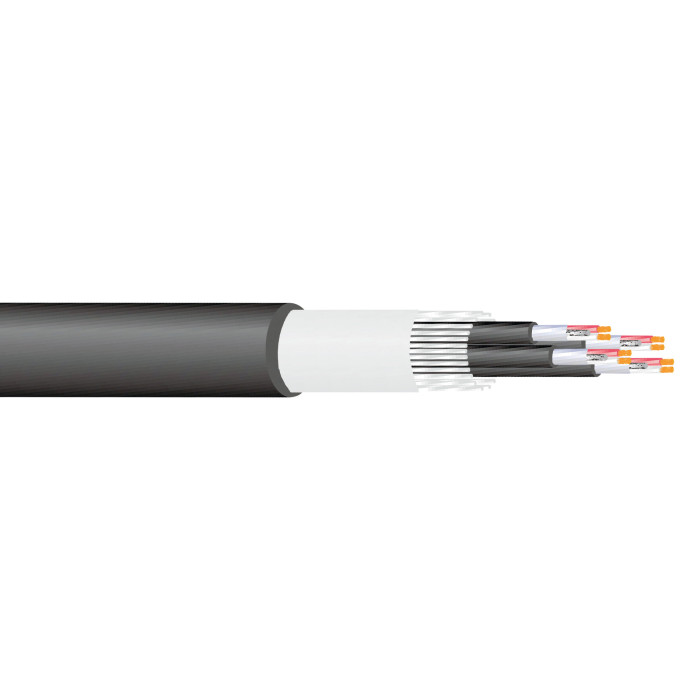 Multipaires Enrouleur 30m - 24 IN / 4 OUT