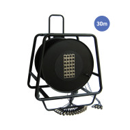 Multipaires Enrouleur 30m - 32 IN / 8 OUT