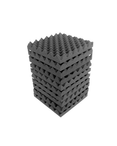 Mousses acoustiques - Gris (vendues par 10)