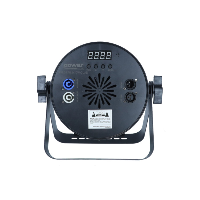 Par Slim 5 Leds de 10W 4-en-1