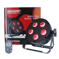 Par Slim 5 Leds de 10W 4-en-1