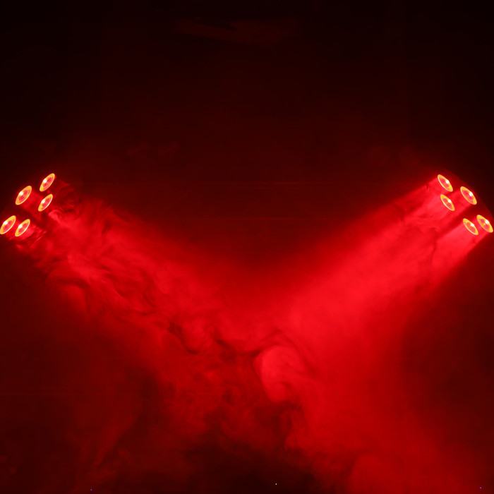 Par Slim 5 Leds de 10W 4-en-1