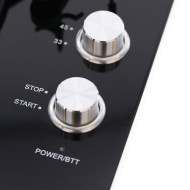 Platine vinyle hifi USB/Bluetooth - finition noire