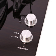 Platine vinyle hifi USB/Bluetooth - finition bois