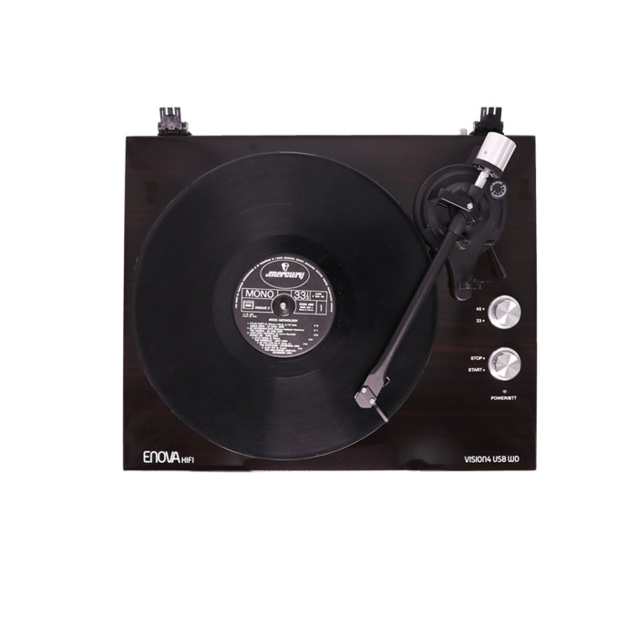 Platine vinyle hifi USB/Bluetooth - finition bois