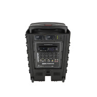 Sono Portable CD MP3 + USB + Bluetooth + DIVX + 2 Micros Main UHF