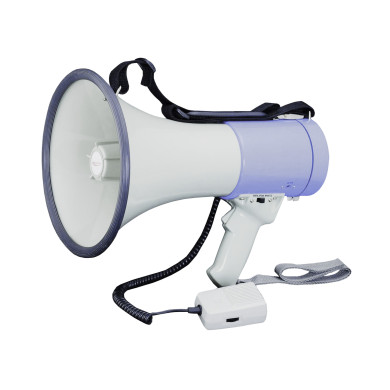Megaphone 25W avec Combiné et Slot MP3