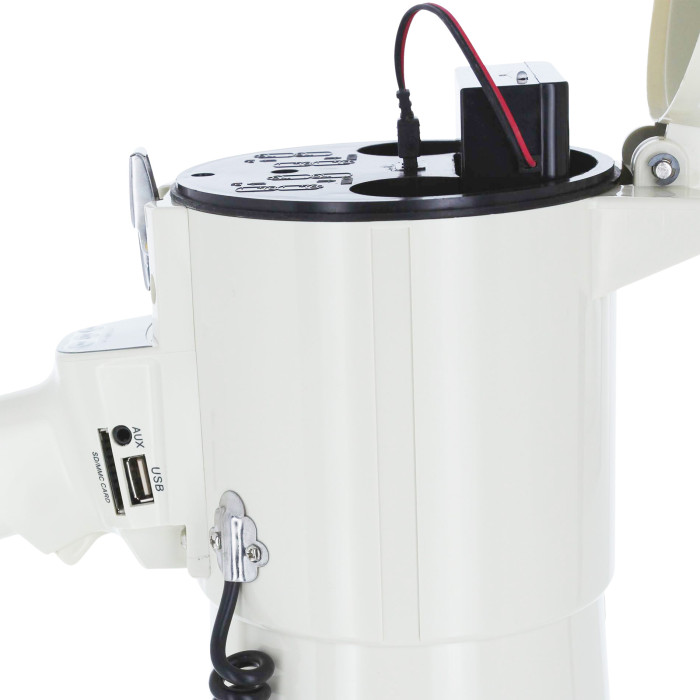 Megaphone 45W avec Combiné Sur Batterie
