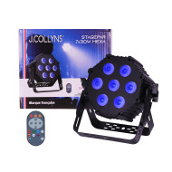 Par Slim 7x30W RGBWA-UV 6-en-1