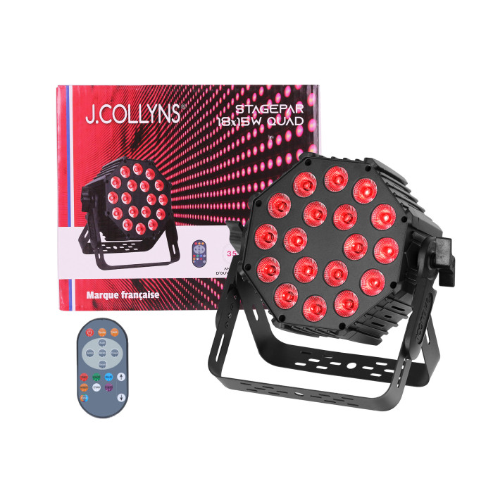 Par Slim 18x15W RGBW 4-en-1