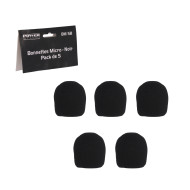 Bonnettes Micro Noire - Pack De 5