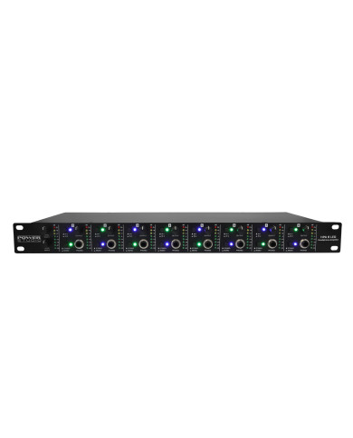 Ampli Casques 8 Canaux - Vumètres A Leds