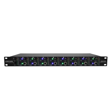 Ampli Casques 8 Canaux - Vumètres A Leds