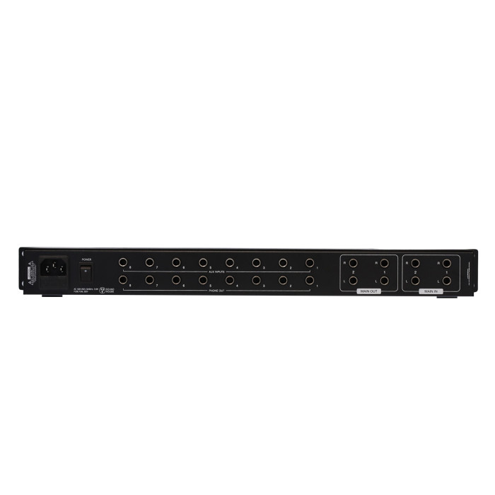 Ampli Casques 8 Canaux - Vumètres A Leds