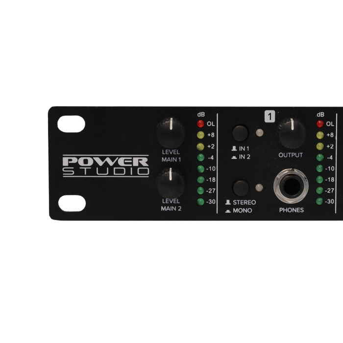 Ampli Casques 8 Canaux - Vumètres A Leds