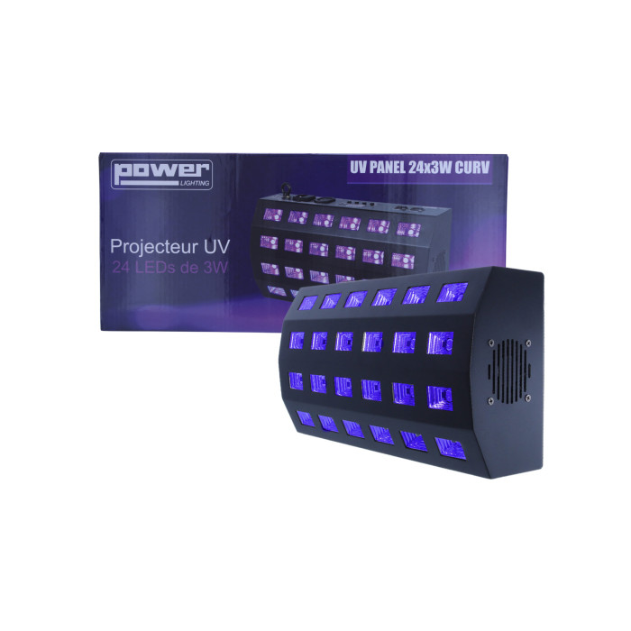 Panneau 24 LEDs UV de 3W