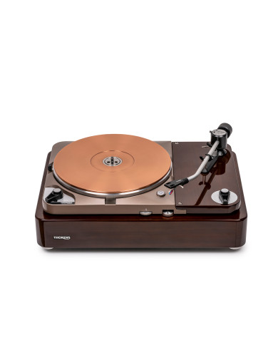 Platine Vinyle Entrainement Direct - Finition Noyer