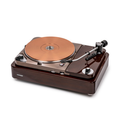 Platine Vinyle Entrainement Direct - Finition Noyer