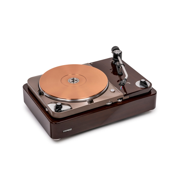 Platine Vinyle Entrainement Direct - Finition Noyer