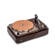 Platine Vinyle Entrainement Direct - Finition Noyer