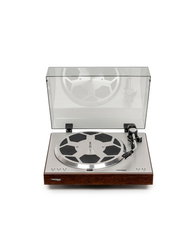 Platine Vinyle Entrainement Direct - Finition Chêne Mat