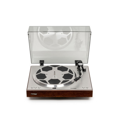 Platine Vinyle Entrainement Direct - Finition Chêne Mat
