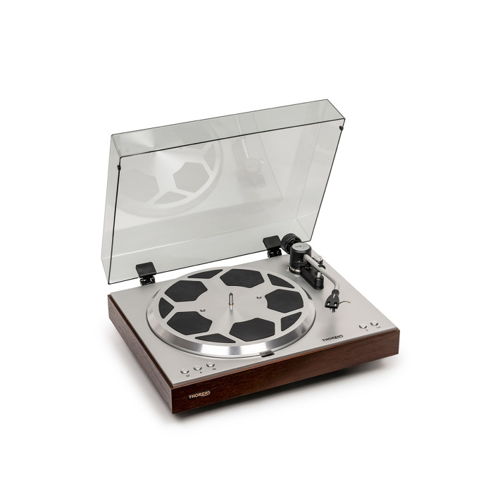 Platine Vinyle Entrainement Direct - Finition Chêne Mat