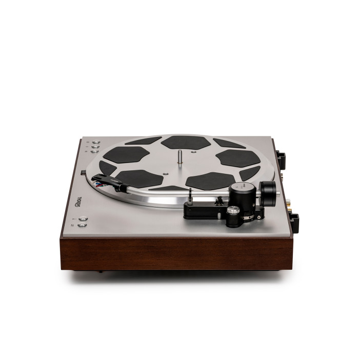 Platine Vinyle Entrainement Direct - Finition Chêne Mat