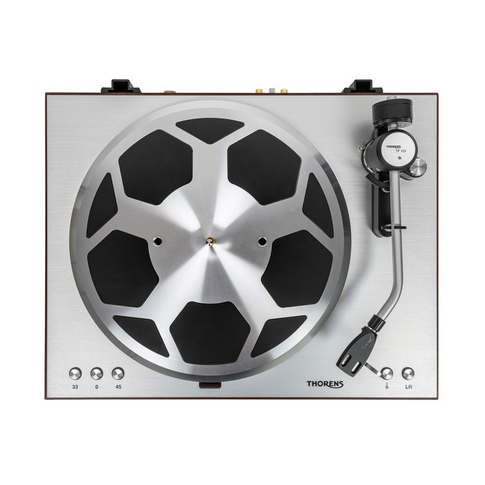 Platine Vinyle Entrainement Direct - Finition Chêne Mat