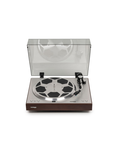 Platine Vinyle Entrainement Direct - Finition Noyer