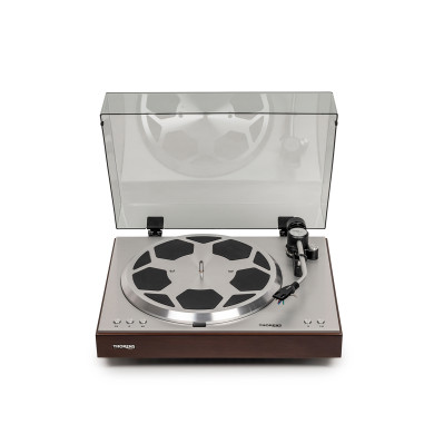Platine Vinyle Entrainement Direct - Finition Noyer