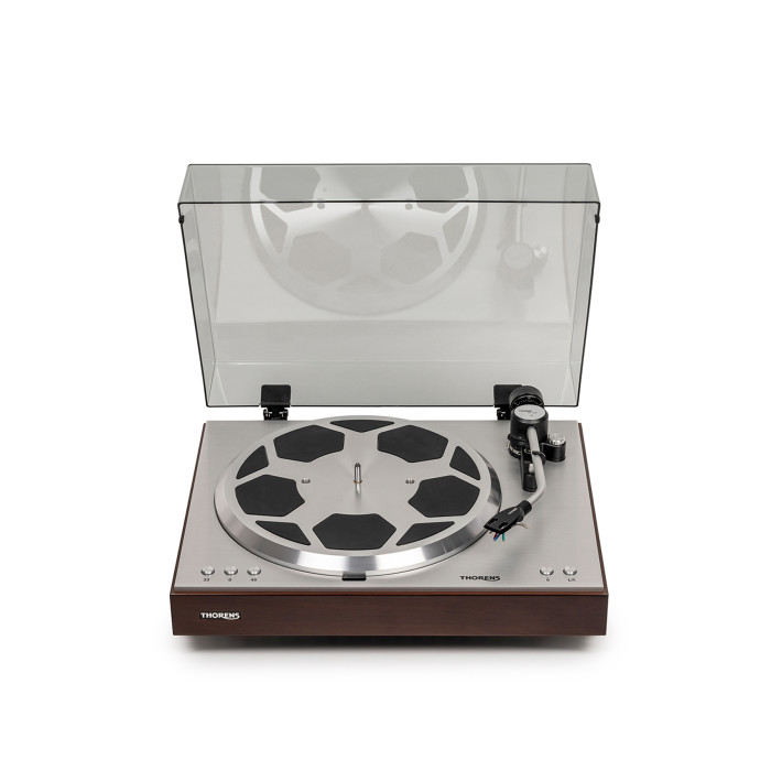 Platine Vinyle Entrainement Direct - Finition Noyer