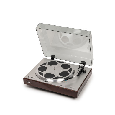 Platine Vinyle Entrainement Direct - Finition Noyer