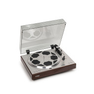 Platine Vinyle Entrainement Direct - Finition Noyer