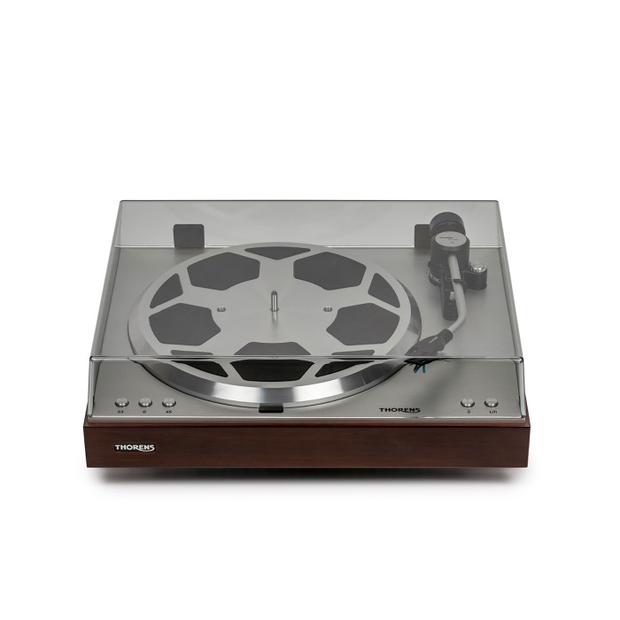 Platine Vinyle Entrainement Direct - Finition Noyer