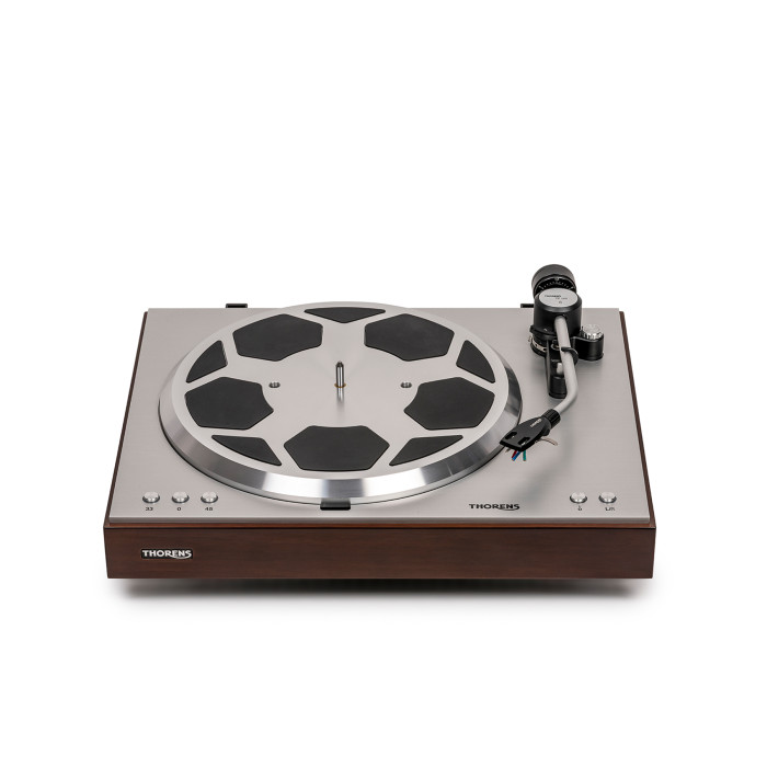 Platine Vinyle Entrainement Direct - Finition Noyer