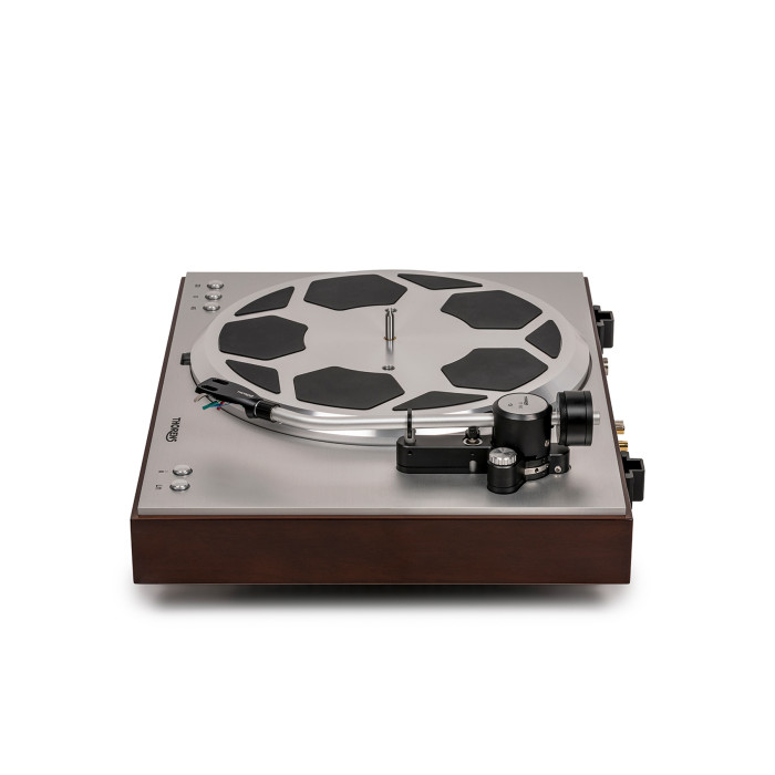 Platine Vinyle Entrainement Direct - Finition Noyer