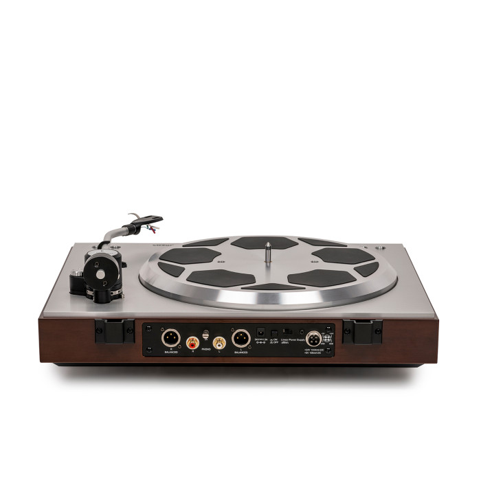 Platine Vinyle Entrainement Direct - Finition Noyer