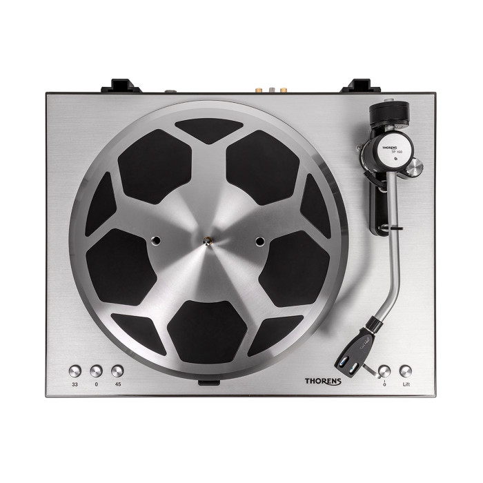 Platine Vinyle Entrainement Direct - Finition Noyer