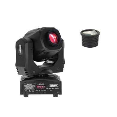 Lyre Spot 60W + Prisme 3 Facettes
