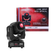 Lyre Spot 60W + Prisme 3 Facettes