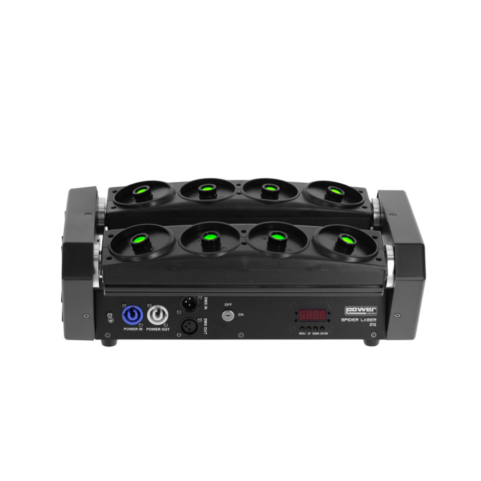 Effet Lighting Laser Vert