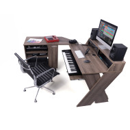 Station de Travail Home Studio Finition Noir